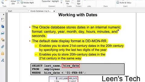 SQL 11g Tutorial in Bangla # 15 Working with dates in SQL Statement