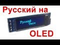 OLED дисплей на русском языке