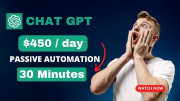 Earn $450 Daily with ChatGPT A Free AI Bot for Passive Income Generation
