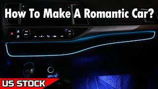 TOYOTA UPGRADE: How to Install Highlander EL Wire Interior Ambient Lighting from senzealauto.com