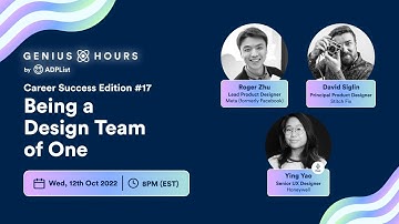 Being a Design Team of One