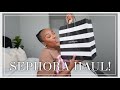 SEPHORA HAUL✨ repurchases, follower recommendations, and a NEW skincare routine??!! | Andrea Renee