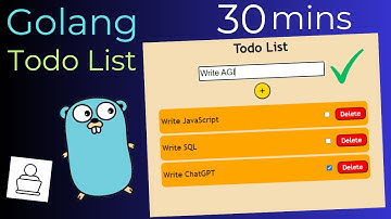 Learn Golang by making a simple Todo List App!
