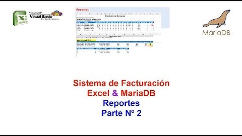 Sistema de Facturación Excel & MariaDB Nº 11