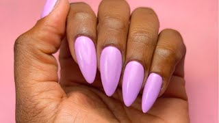 HOW TO: Doing My Own Nails With My NON-DOMINANT Hand | Full Set