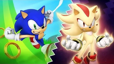 Sonic Dash - Super Shadow Event - Unlocking Super Shadow - (35 min) Gameplay