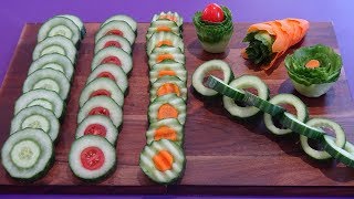 Cucumber Life Hacks - Easy Vegetable Hacks