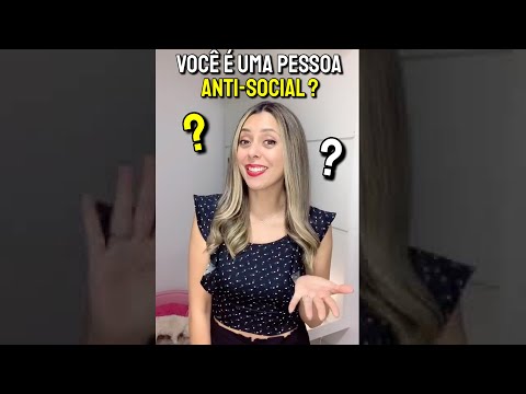 Vídeo: Quem é anti-social?