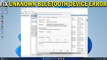 How To Fix Unknown Bluetooth Device Error in Windows 11 or 10 - Easy Fix