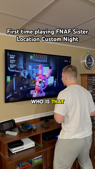 First time playing FNAF Sister Location Custom Night! 🐻🐰🐤🦊