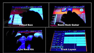 We Got The Beat Backing Track iPad Garageband