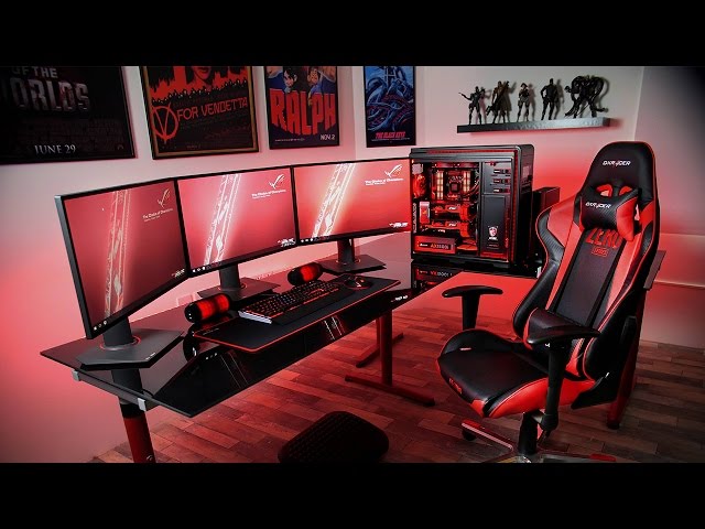 9 Gaming Desk Setup Ideas that Elevate Your Gaming Arena : Madison