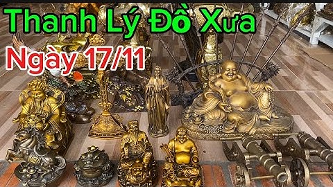 Cặp pháo đồng _ Thần tài thổ địa bằng đồng _ Đại bằng đồng #doco #doxua 