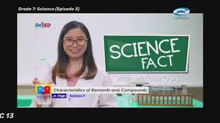 Grade 7 Science Ep3: Characteristics of Elements and Compounds