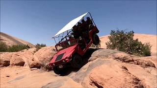 Hummer tour on Hell's Revenge (Moab, UT)