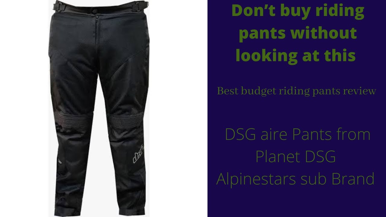 Buy DSG Phoenix Airflow Pant Black Online at Best Price from Riders Junction