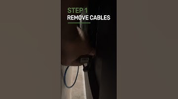 How to remove tv from wall mount