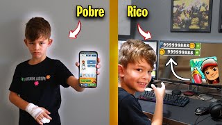 Ele Baixou Subway Surfers Infinito no Meu PC, e o Menino Pobre Não Tem!