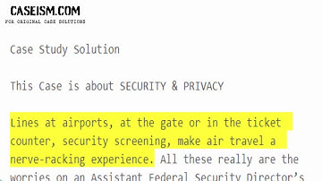 Queuing Theory to the Rescue: Managing Security Screening Lines at Logan Airport  Case Study Help