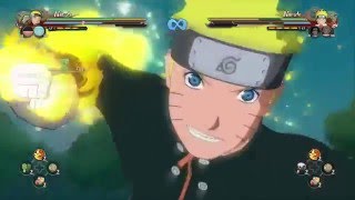 NARUTO Ultimate Ninja Storm 4 New Team 7 VS Old Team 7!