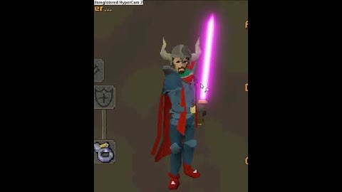 New Lightsaber On RuneScape!!