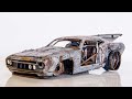 Restoration Abandoned Plymouth Barracuda - Model Car