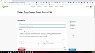 Turning on Text Based Comments Feature in Flipgrid 2020