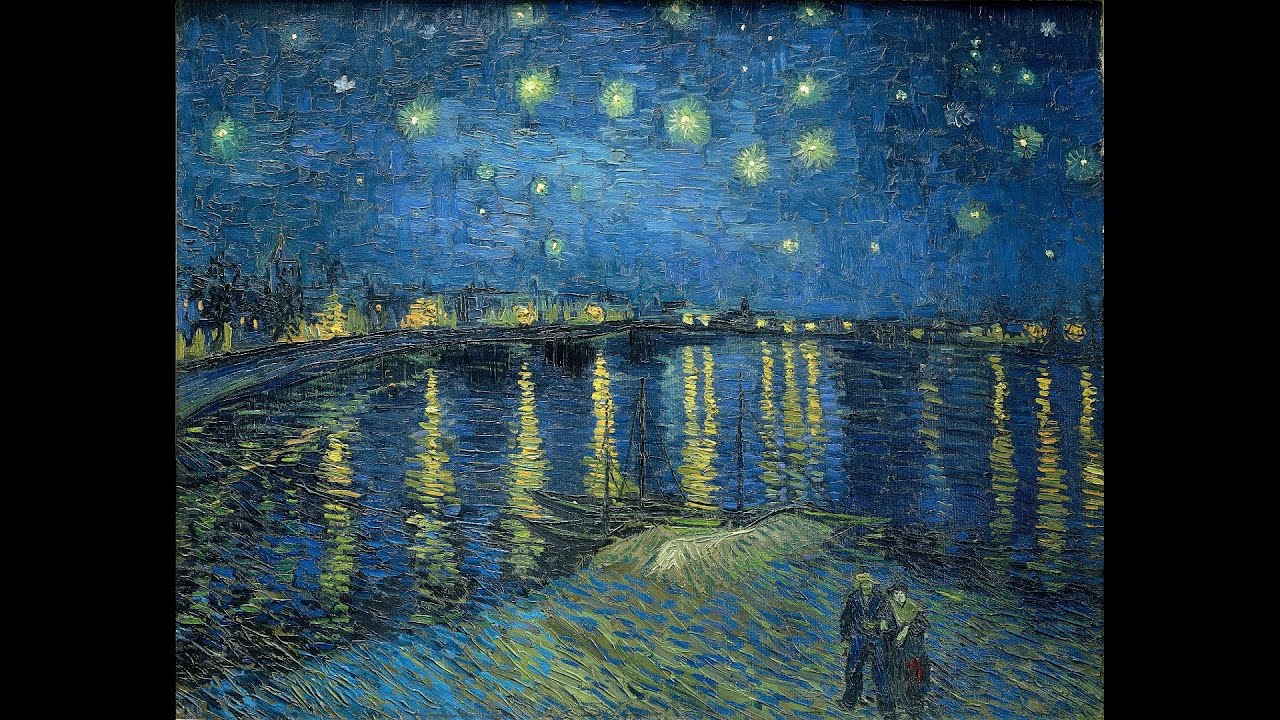Vincent Van Gogh - Starry Night Over the Rhone