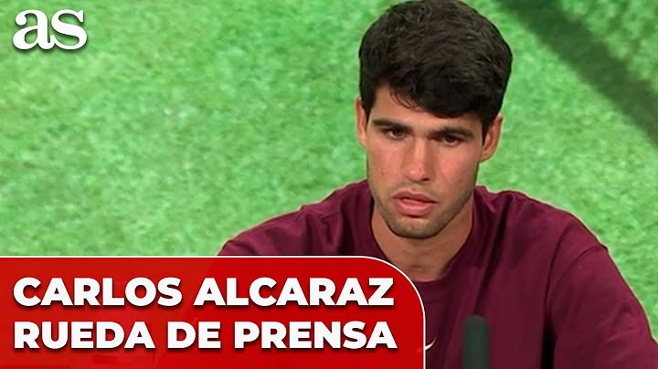 ALCARAZ | RUEDA PRENSA en ESPAÑOL FINAL WIMBLEDON tras PERDER con SINNER