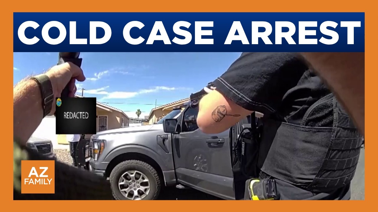 Body cam video shows arrest of cold case murder suspect - YouTube