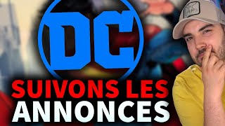 DC COMICS : REPLAY des ANNONCES 🔥 Nouveaux films dévoilés ! Reboot ?