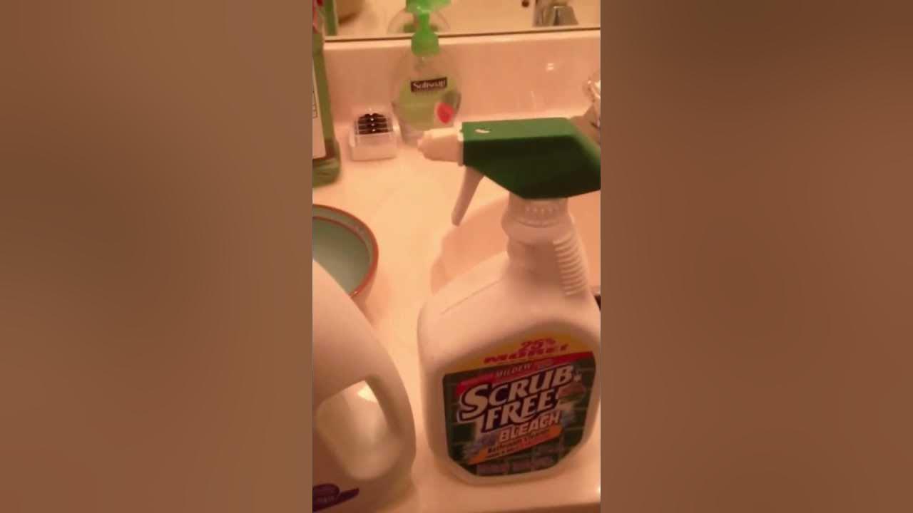 How NOT to remove mildew from drywall YouTube