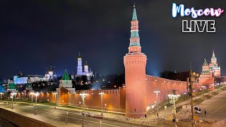 Ночная прогулка по центру Москвы