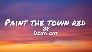 Paint The Town Red-Doja Cat(clean-lyrics)