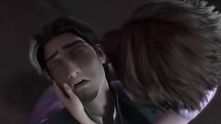 Disney Tangled Rapunzle Saves Flynn