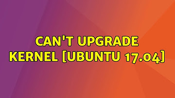 Ubuntu: Can