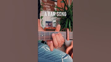 Thumbnail of A Bar Song (Tipsy) Shaboozey Guitar Tutorial // Tipsy Guitar Lesson