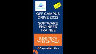 Software Engineer Trainee | MountBlue Off Campus Drive 2022 | IN