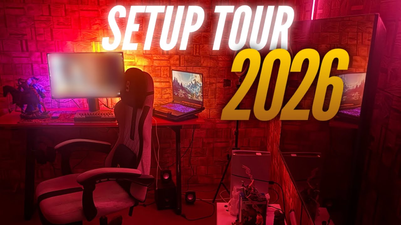 MY SETUP TOUR | FIRST VIDEO OF 2026 