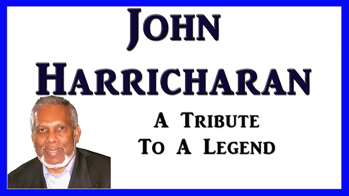 John Harricharan: A Tribute To A Legend Who Has He...