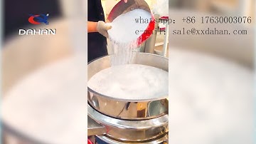 Plastic powder vibrating screen