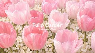 Tulip Garden 🌸 Soft Piano & Flute Waltz for Study & Work screenshot 4