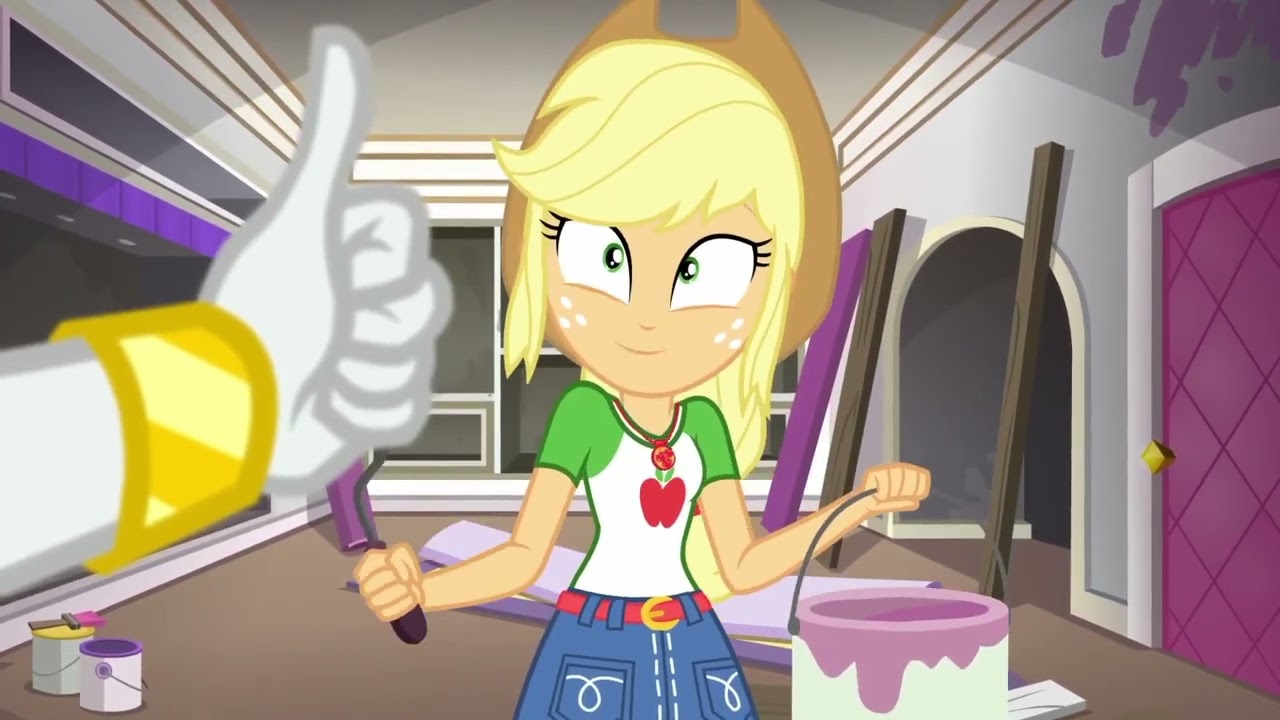 [한글 자막] DIY with Applejack 이퀘스트리아 걸즈 Better Together 시즌 2 e2 YouTube