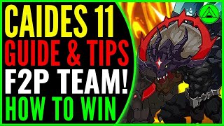 Epic Seven CAIDES 11 (Guide  Tips) F2P Auto Team