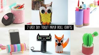 Hi, heres how to make 7 easy toilet paper roll crafts that ll keep
little ones engaged and also would an excellent best out of waste
craft. these are so...