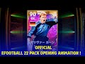 eFootball 2022 Pack Opening Animation 🔥 | eFootball 22 Console / Mobile Pack Opening