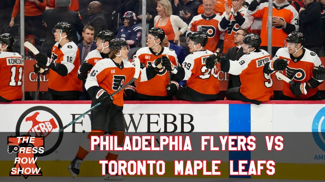 Philadelphia Flyers vs. Toronto Maple Leafs (11/1/25) - The Press Row Show: Pregame, INTs, Postgame