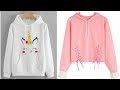 Latest & Trendy Designer Hoodies Collection For Teenage Girls | Best Hoodies Design Collection 2018