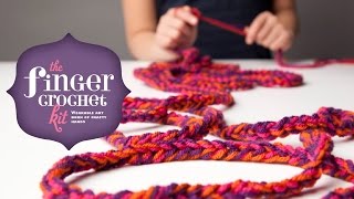 Craft-tastic Finger Crochet Kit