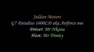 Juldan Motors Ltd ...G7 1600LD ..Prof E Phiri